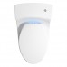 KOHLER K-8687-0 San Souci Touchless Comfort Height 1.28 Gpf Compact Elongated Toilet with Aquapiston Flush Technology and Purefresh Seat  White - B01C66CKXU